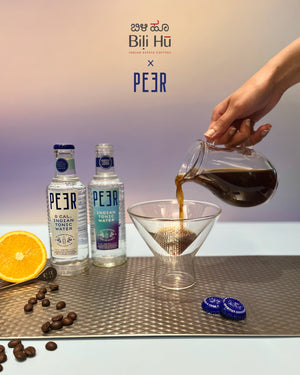 PEER Indian & 0 Cal. Tonic x Bili Hu Coffees